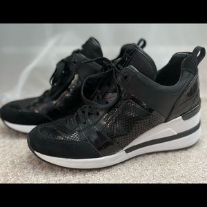 MICHAEL Michael Kors Georgie Mixed-Media Trainer